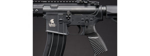 Lancer Tactical Wirecutter M4 Shorty 7 Gas Blowback Polymer Airsoft Rifle w/ MLOK Rail by Golden Eagle - (Black)
