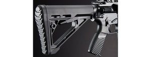 Lancer Tactical Wirecutter M4 12 Gas Blowback Full Metal Airsoft Rifle w/ MLOK Rail by Golden Eagle - (Black)