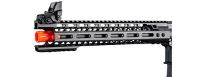 Lancer Tactical Wirecutter M4 12 Gas Blowback Polymer Airsoft Rifle w/ MLOK Rail by Golden Eagle - (Black)