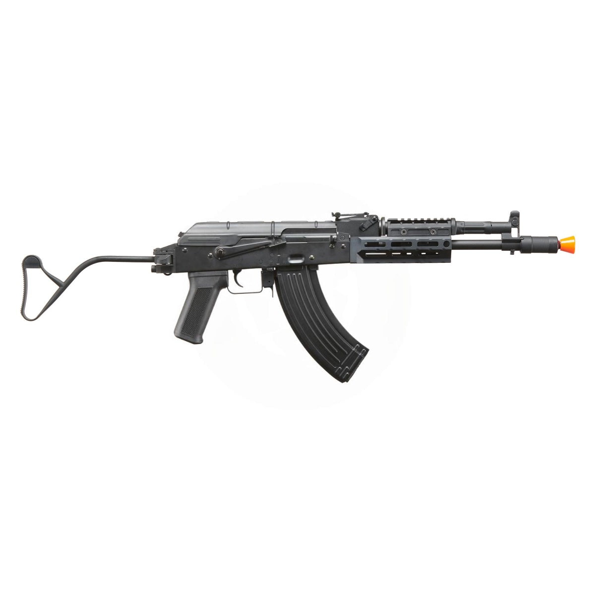 Lancer Tactical AK-Series AK-74M AEG Airsoft Rifle Non ETU w/ M-LOK Handguard & SG-11B Mag - (Black)