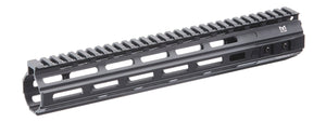 BG Defense 12 MK2 Style Full Metal Handguard by Lancer Tactical - (Black)