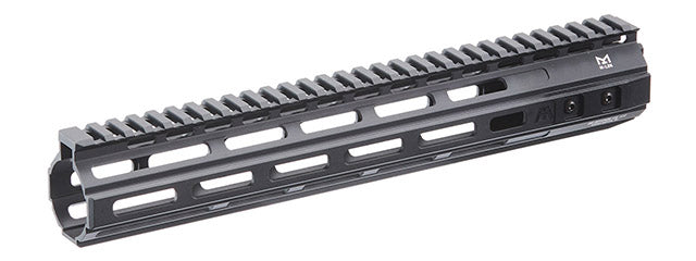 BG Defense 12 MK2 Style Full Metal Handguard by Lancer Tactical - (Black)