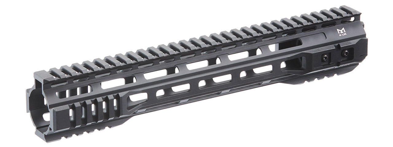 BG Defense 12" SPR Style Full Metal Handguard by Lancer Tactical - (Black)