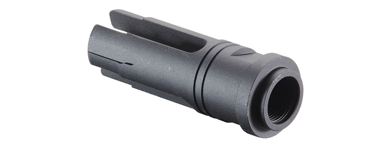 Lancer Tactical Flash Hider for LT-M4 Series Rifles 14mm CCW Threaded - (Black)