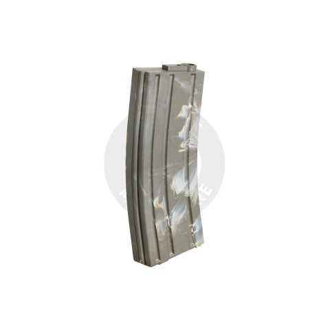 Lancer Tactical Metal Gen 2 120 Round Mid Capacity Airsoft Magazine for M4/M16 (Color: Marble)