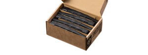 Lancer Tactical 130 Round High Speed Mid-Cap Magazine Pack of 5 (Black)