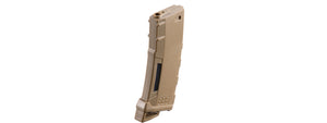 Lancer Tactical 130 Round High Speed Mid-Cap Magazine Pack of 5 (Tan)
