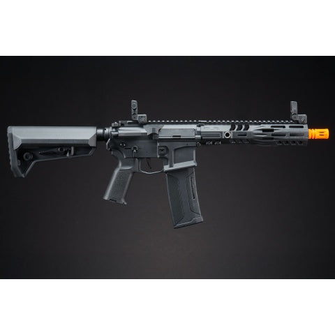 SLR SD - Lancer Tactical Gen 3 AEG Airsoft Rifle w/ Licensed SLR Handguard & Mock Suppressor - (Black) - 13"