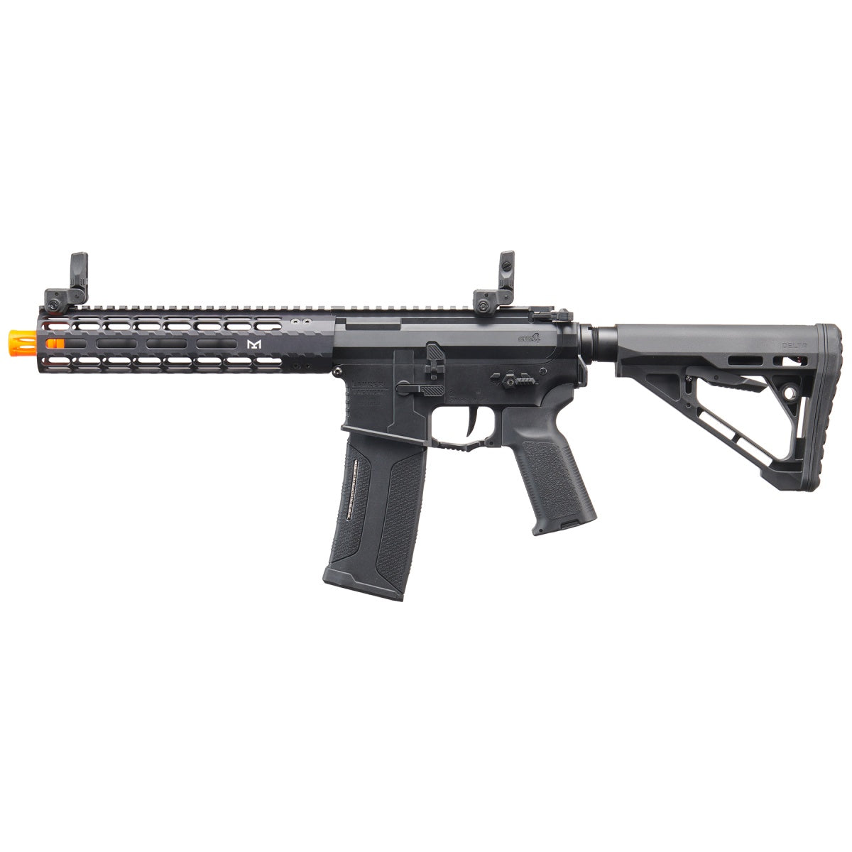 Lancer Tactical Gen 4 VALIANT Edition 9.5" SBR AEG w/ Aster II Bluetooth ETU - (Black)