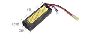 Lancer Tactical 11.1v 2300mAh 15C Brick Lipo Battery