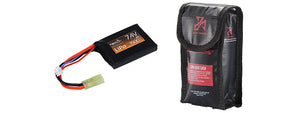 Lancer Tactical 7.4V 1500 mAh 20C High Performance Brick Li-Po Battery