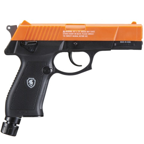 Lancer Defense Scorpion .50 Cal CO2 Powered Less Lethal Defense Pistol *Full Set* (Color: Orange / Black)