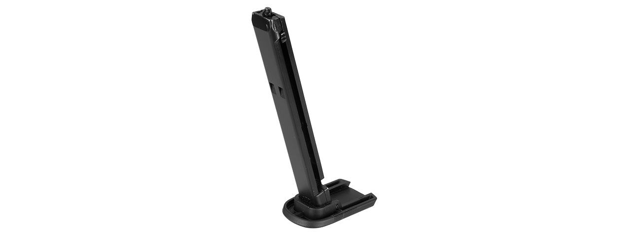Lancer Tactical Defender LTX-3 CO2 Half-Blowback Airsoft Pistol (BLACK)