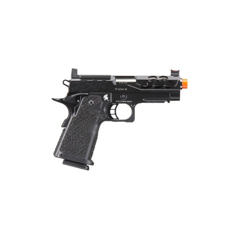 Lancer Tactical Stryk Hi-Capa 4.3 Gas Blowback Airsoft Pistol w/ Red Dot Mount (Color: Black)