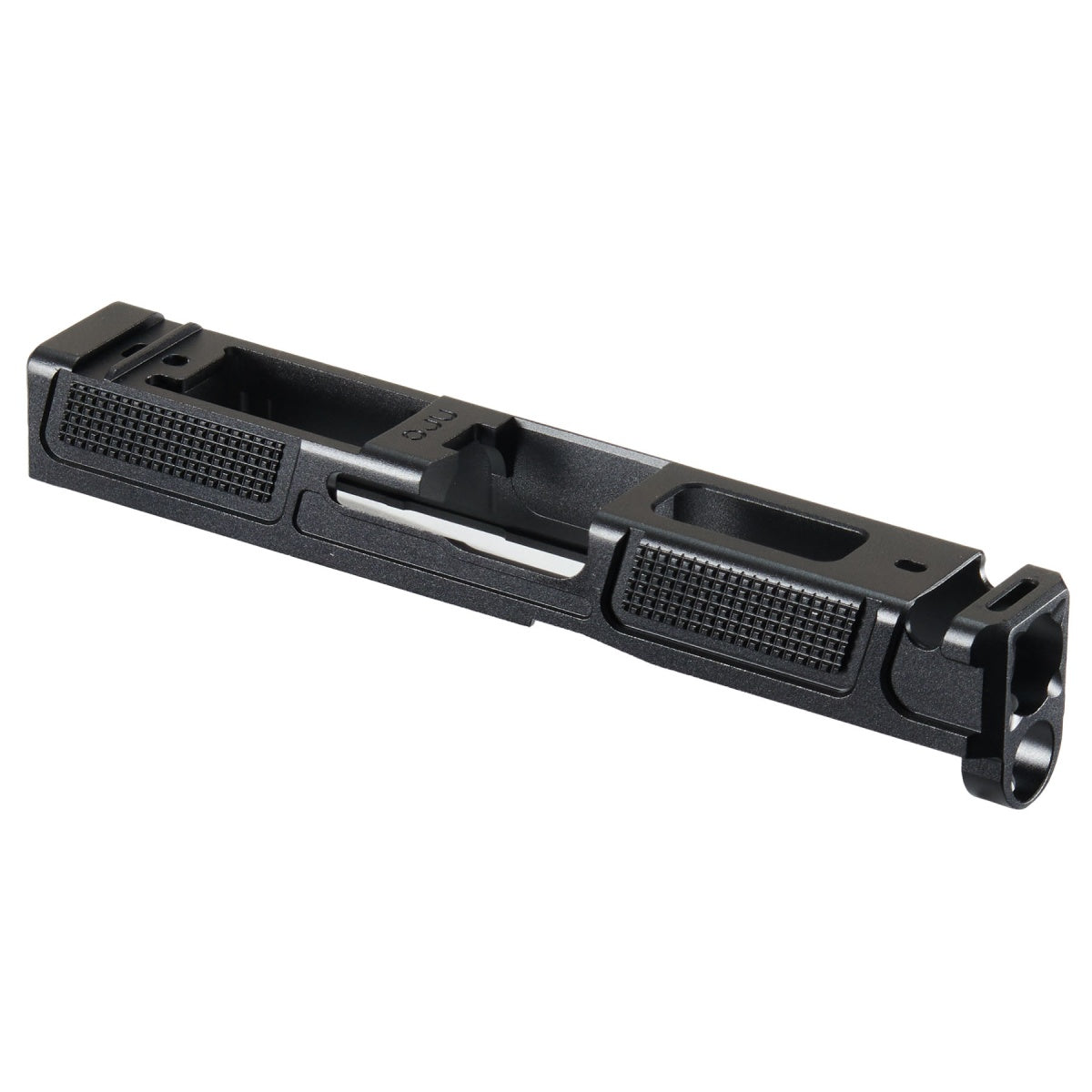 Arc Division Reactor Glock 19 GBB Slide Kit by Lancer Tactical for Elite Force Umarex Gen 5 Glock 19 Gas Blowback Pistols - (Black)