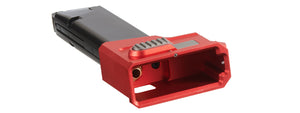 Lancer Tactical HPA AEG M4 Magazine Adaptor For AAP01 Airsoft Pistols - (Red)