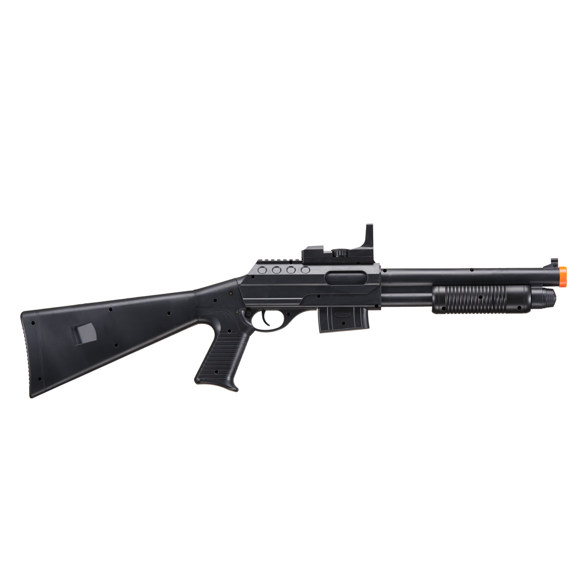 UK Arms Pump Action Shotgun w/ Scope and Light (Color: Black)