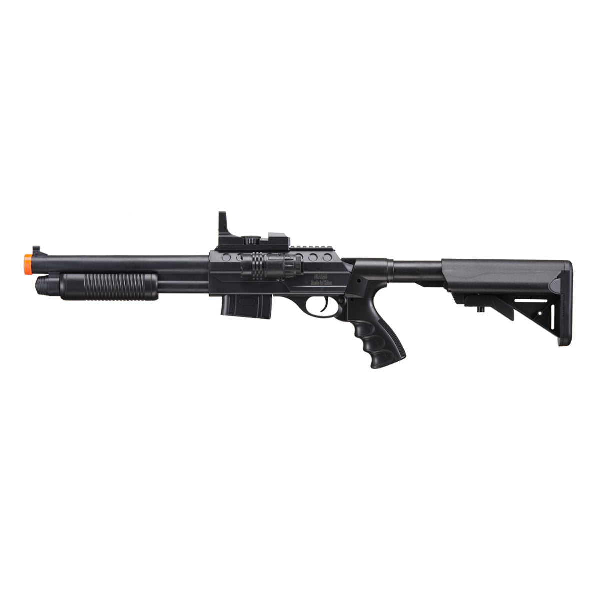 UK Arms M0581D Pump Action Shotgun w/ Scope and Light (Color: Black)