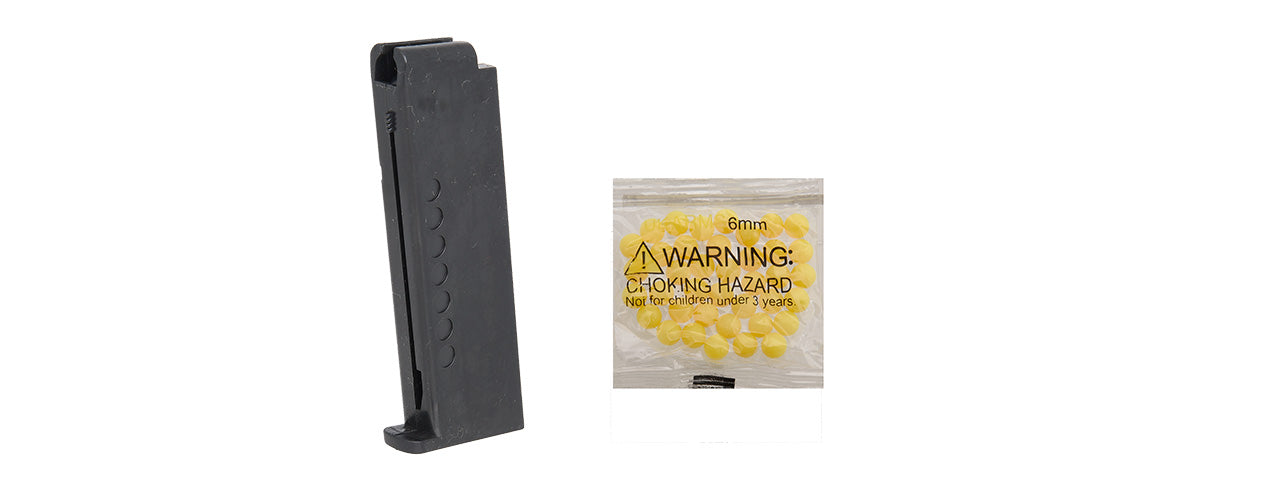 UKARMS M333B Airsoft Spring Pistol - (Black)