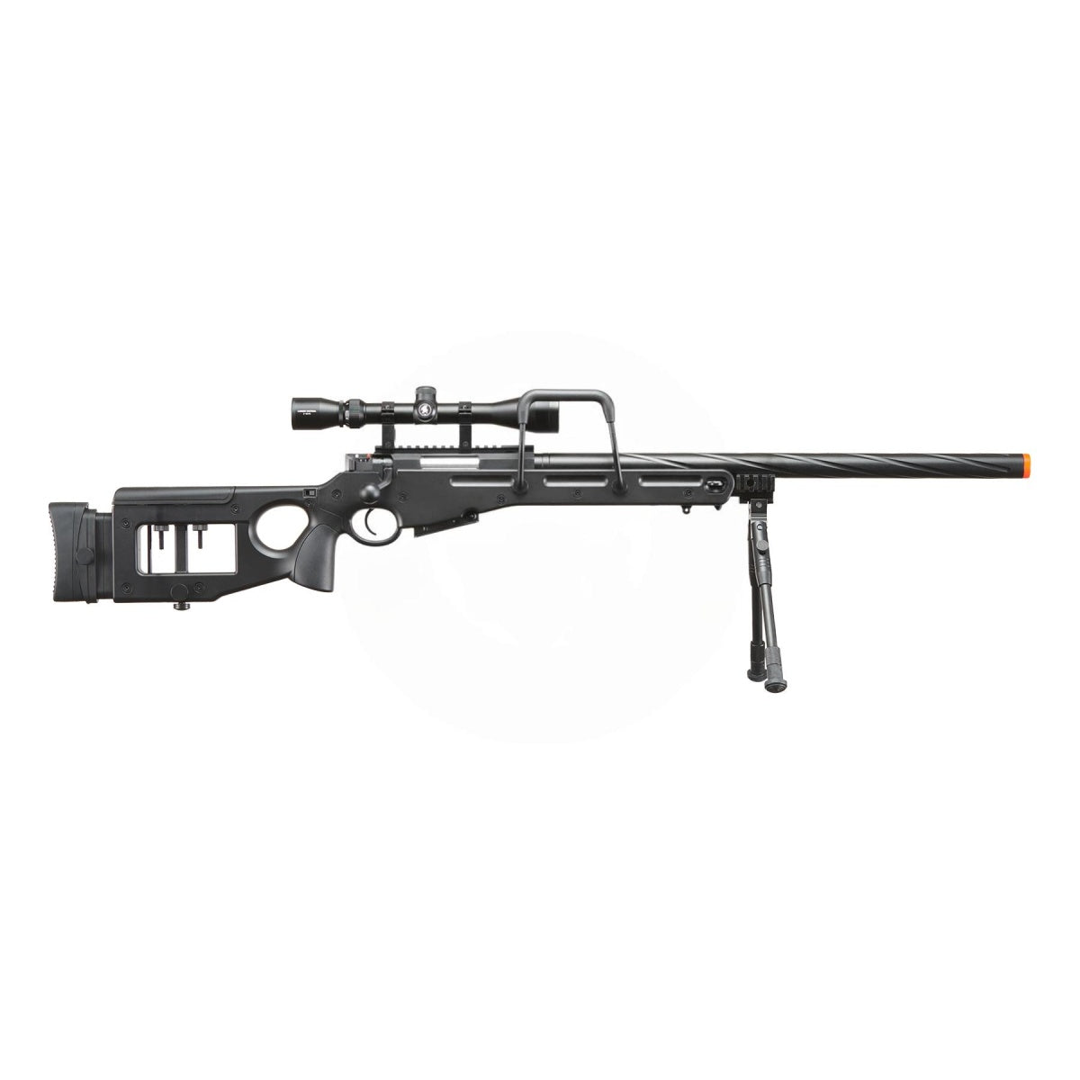 WellFire SV98 Bolt Action Airsoft Sniper Rifle w/ Scope (Color: Gray)