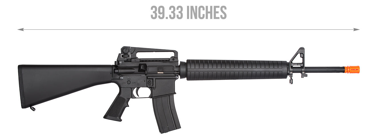 MC6610 M16 LIGHTWEIGHT POLYMER GBB AIRSOFT RIFLE (BLACK)