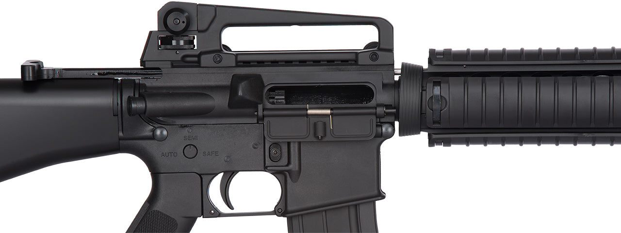 MC6620 M16 RIS LIGHTWEIGHT POLYMER GBB AIRSOFT RIFLE (BLACK)
