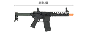 GOLDEN EAGLE MC6637 ELITE SERIES 7 KEYMOD CQB GBB AIRSOFT RIFLE (BLACK)