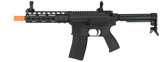 GOLDEN EAGLE MC6637 ELITE SERIES 7 KEYMOD CQB GBB AIRSOFT RIFLE (BLACK)