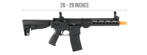 GOLDEN EAGLE MC6641 ELITE SERIES 9 KEYMOD GAS BLOWBACK AIRSOFT RIFLE (BLACK)