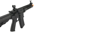 GOLDEN EAGLE MC6641 ELITE SERIES 9 KEYMOD GAS BLOWBACK AIRSOFT RIFLE (BLACK)