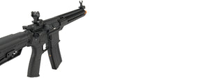 GOLDEN EAGLE MC6645 ELITE SERIES 13 KEYMOD GAS BLOWBACK AIRSOFT RIFLE (BLACK)