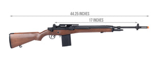 AGM M14 SOCOM Airsoft DMR AEG Rifle (FAUX WOOD)