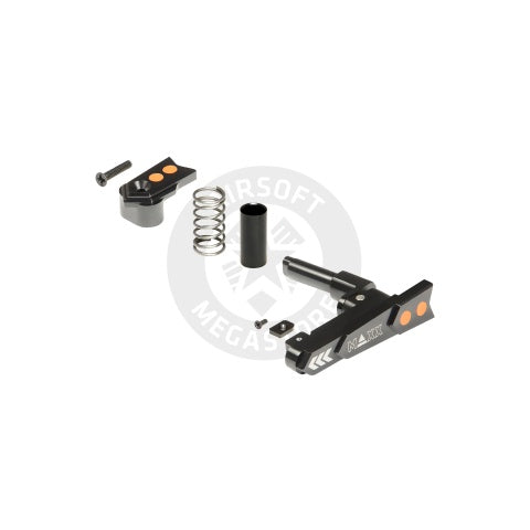 Maxx Model CNC Aluminum Advanced Magazine Release (Style A)(Black)