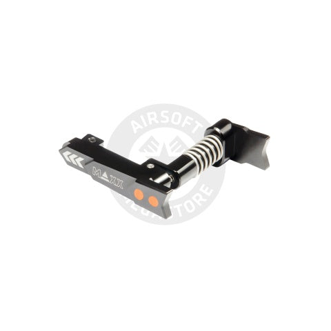 Maxx Model CNC Aluminum Advanced Magazine Release (Style A)(Black)