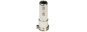 Maxx Model CNC Titanium Adjustable Air Seal Nozzle 26mm - 29mm for Airsoft AEGs
