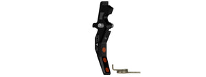 CNC Aluminum Advanced AEG Trigger (Style C) (Black)