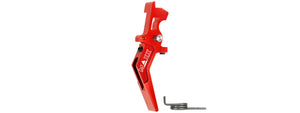 Maxx Model CNC Aluminum Advanced Speed Trigger Style A (Color: Red)