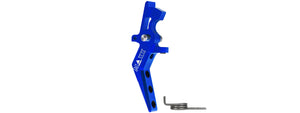 Maxx Model CNC Aluminum Advanced Speed Trigger Style A (Color: Blue)