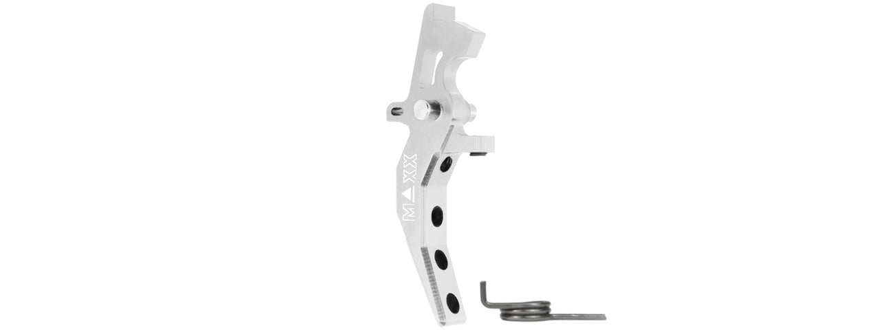 Maxx Model CNC Aluminum Advanced Speed Trigger Style C (Color: Silver)