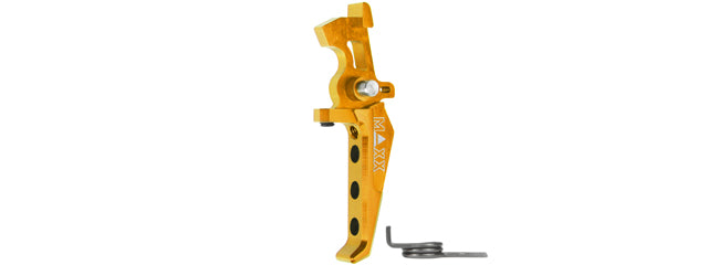 Maxx Model CNC Aluminum Advanced Speed Trigger Style E (Color: Dark Earth)