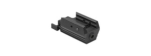 NCSTAR AIRSOFT LOW PROFILE TACTICAL RED LASER W/ WEAVER RAIL MOUNT