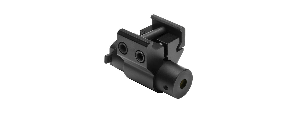 NCSTAR COMPACT RED LASER SIGHT W/ 20MM WEAVER RAIL MOUNT