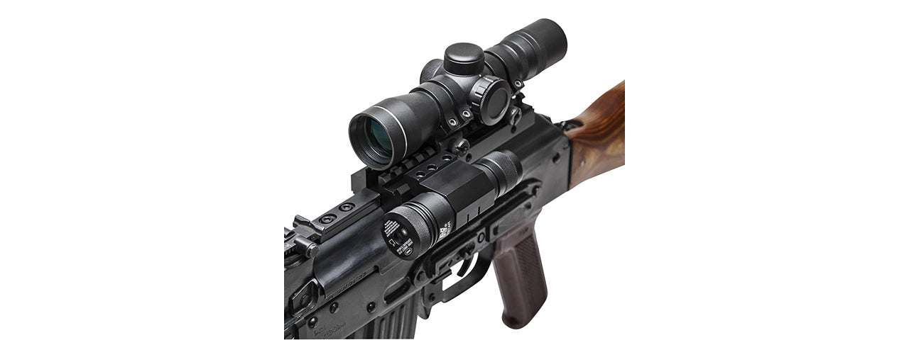 NCSTAR TACTICAL GREEN LASER SIGHT APRLSG W/ PRESSURE SWITCH & MOUNT