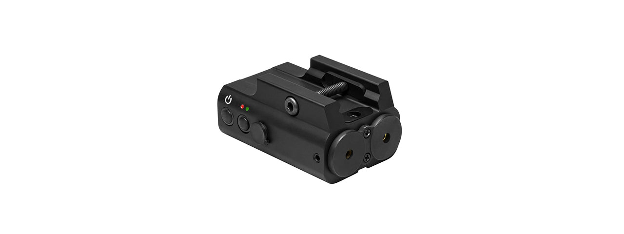 NCSTAR AIRSOFT 1 X 1.1H 3/8 DOVETAIL MOUNT RINGS - BLACK