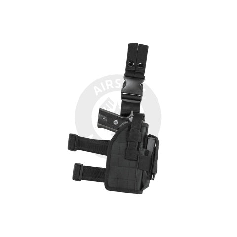 NcStar VISM Universal Drop Leg Holster - BLACK