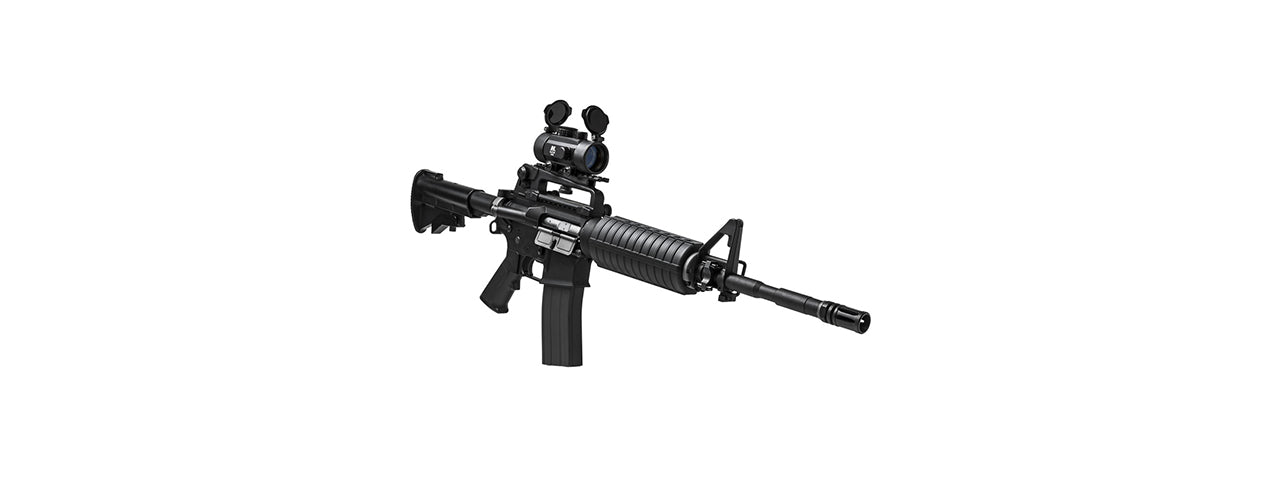 NCSTAR 1X30 FULL METAL RIFLE RED DOT SIGHT W/ 7-LEVEL INTENSITY