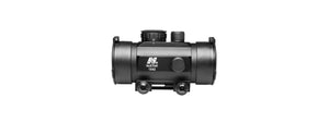 NCSTAR 1X42 RED DOT SCOPE W/ ADJUSTABLE 7-LEVEL INTENSITY - BLACK