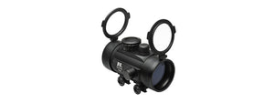 NCSTAR 1X42 RED DOT SCOPE W/ ADJUSTABLE 7-LEVEL INTENSITY - BLACK