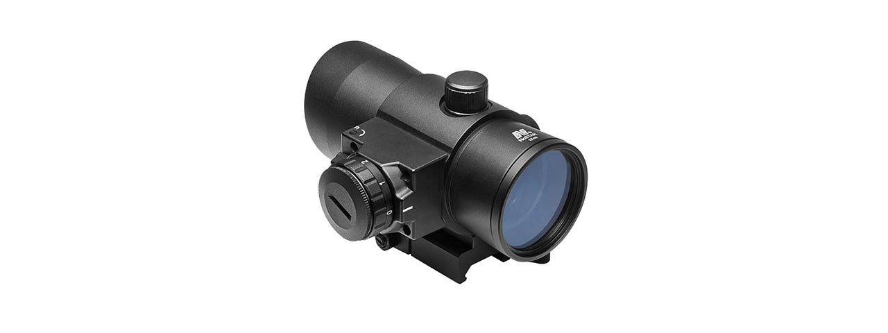 NCSTAR 5-INTENSITY ADJUSTABLE RED DOT SCOPE W/ LASER SIGHTING SYSTEM