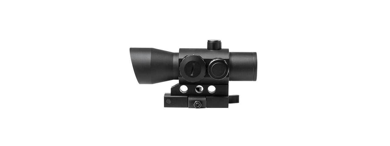 NCSTAR AIRSOFT MARK III TACTICAL ADVANCED OPTIC W/ 4 RETICLES - BLACK